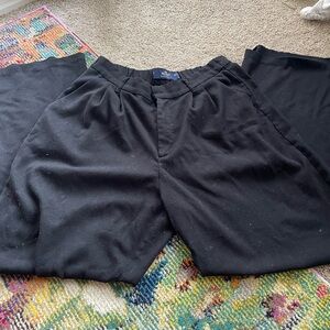 Hollister Black Ultra High-Rise Wide-Leg Pants